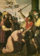 Francisco de Zurbaran the martydom of st james. china oil painting artist